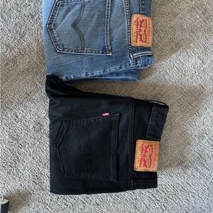 Levi's 511 Men's Classic Blue and Black 36x28